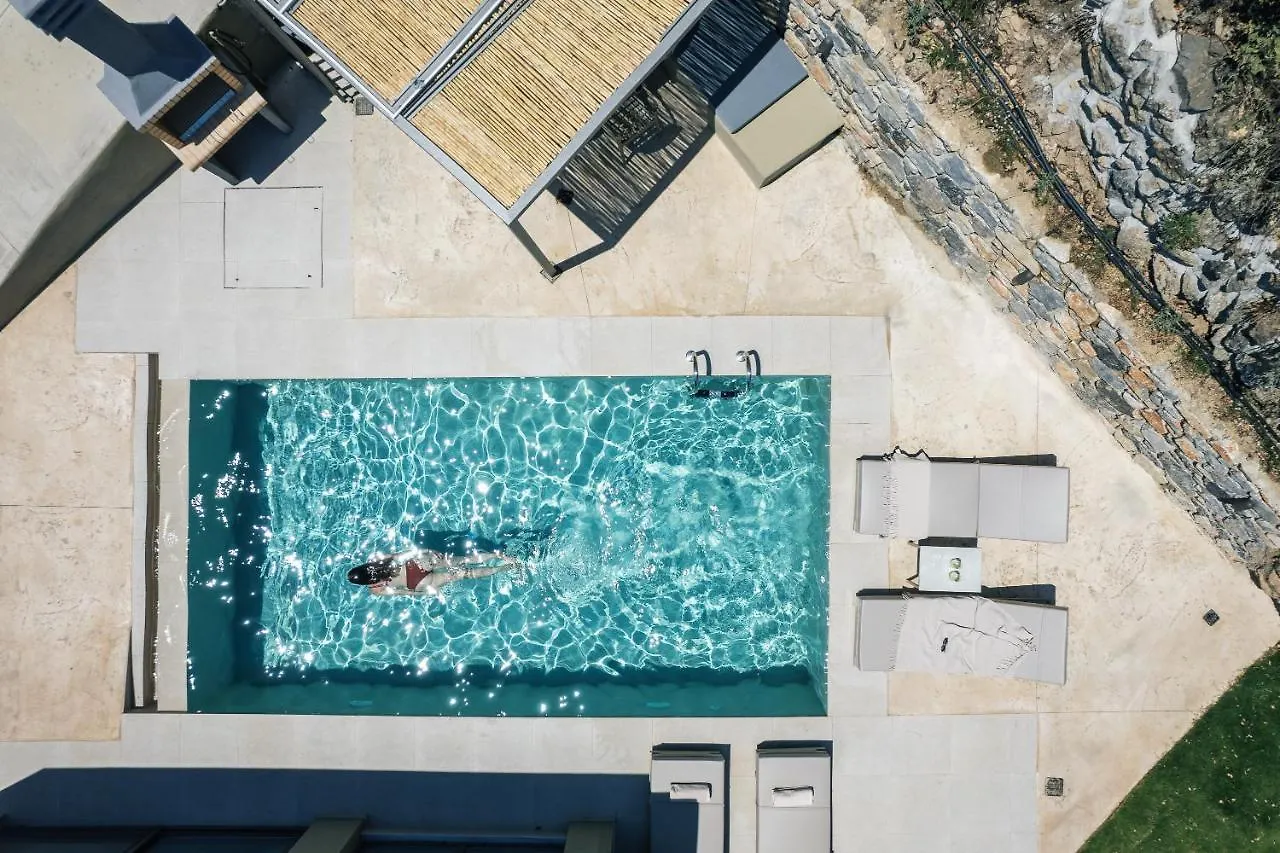 Вилла Sigma Villa, Private Swimming Pool Garden, Panoramic Sunset Ретимно