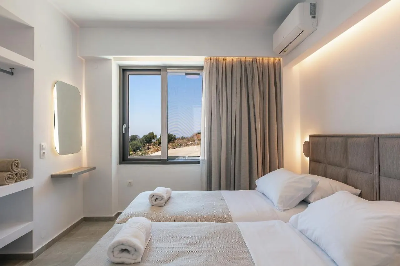 Sigma Villa, Private Swimming Pool Garden, Panoramic Sunset Rethymno