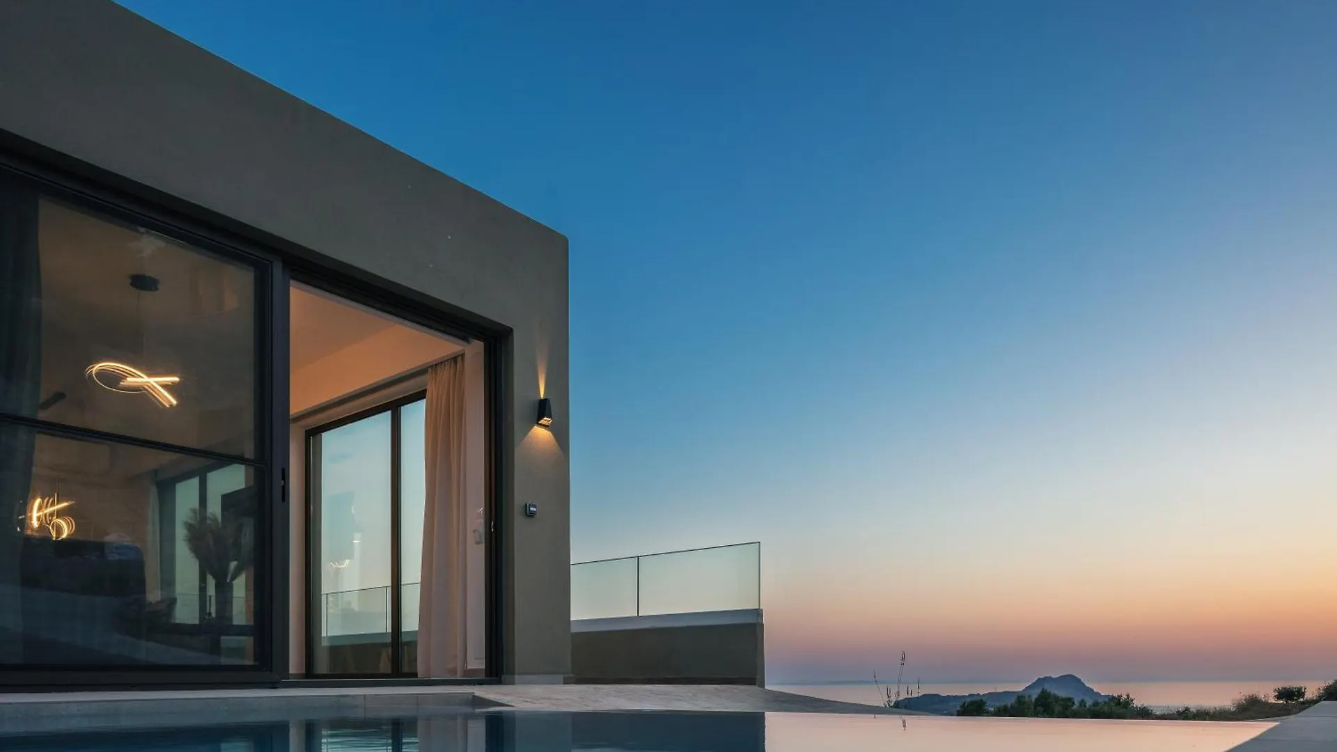Sigma Villa, Private Swimming Pool Garden, Panoramic Sunset Ретимно 0*,  Греция